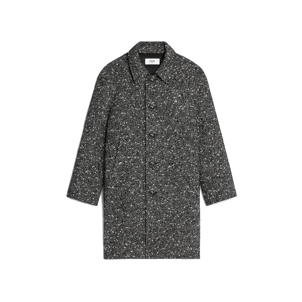 Celine Gray Mohair Men's Coat