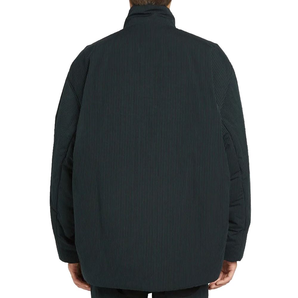 Balenciaga Black Cotton Full-Length Men's Jacket