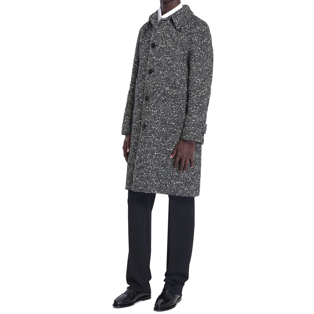 Celine Gray Mohair Men's Coat