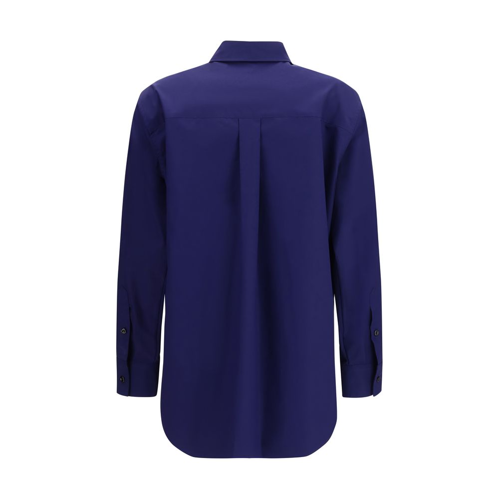Fendi Blue Cotton Women's Shirt
