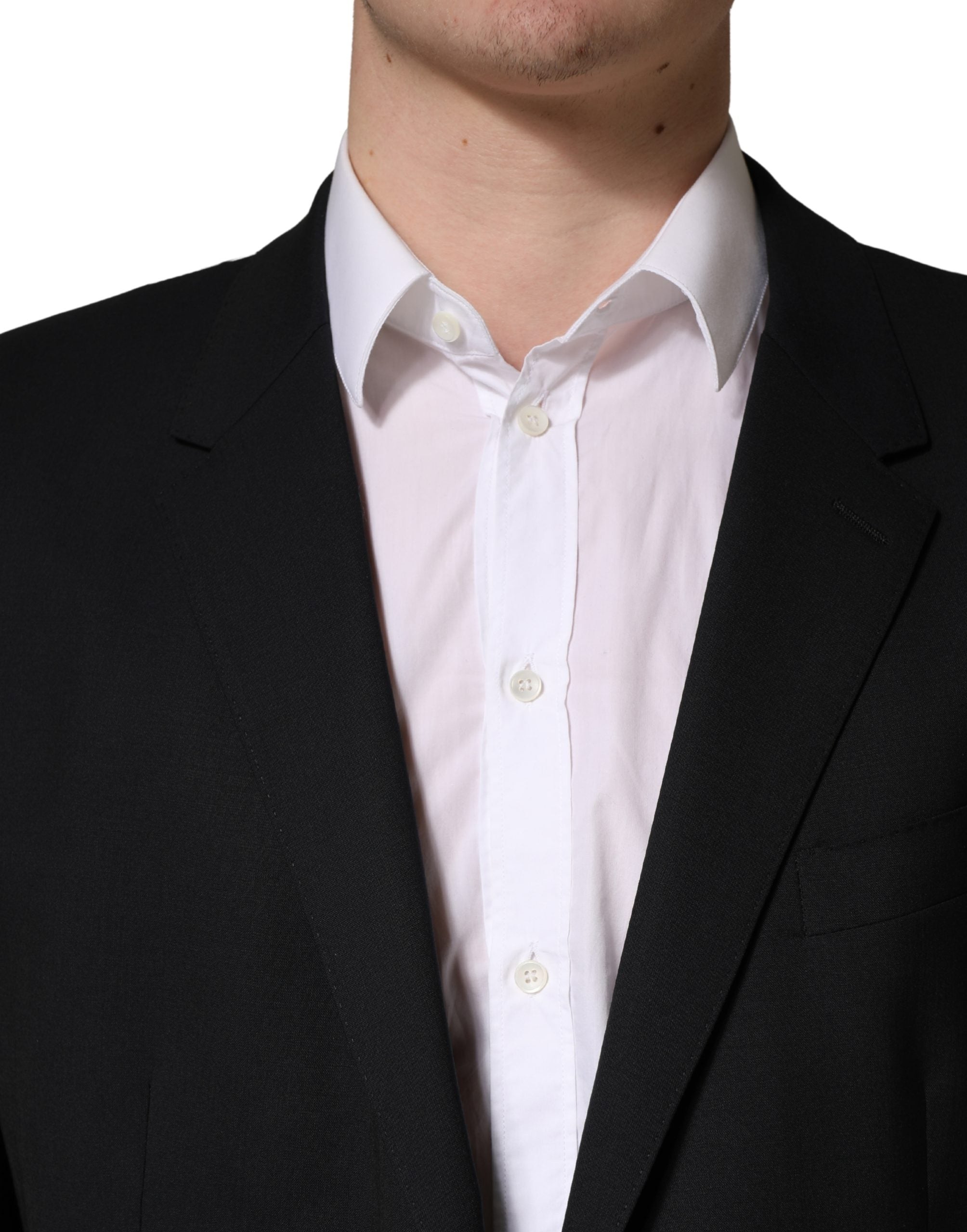 Dolce & Gabbana Blue Single Breasted 2 Button Suit Men's Jacket