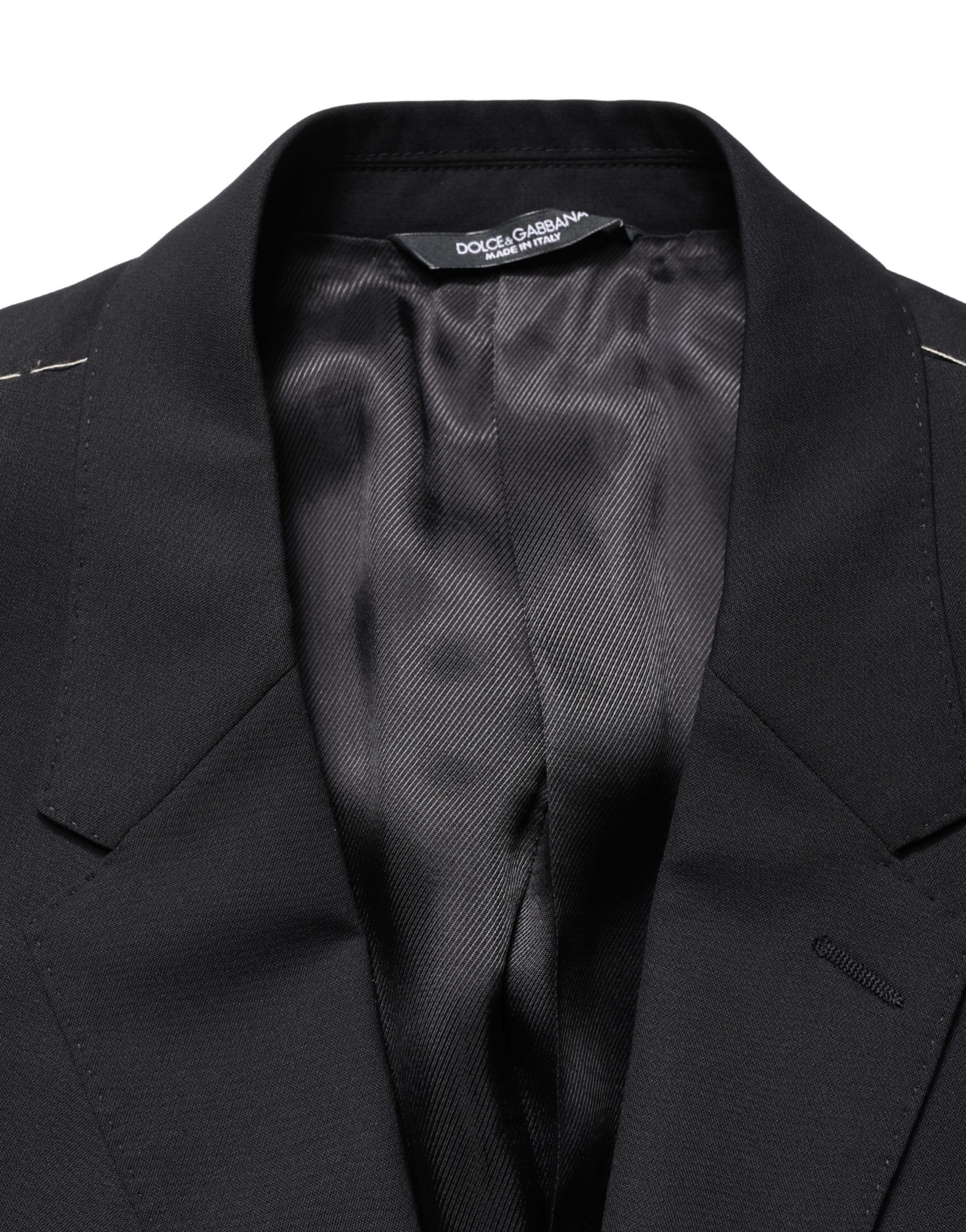 Dolce & Gabbana Blue Single Breasted 2 Button Suit Men's Jacket