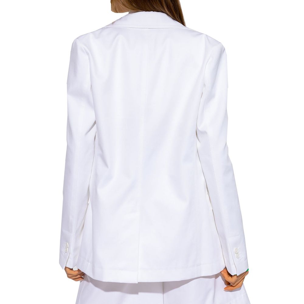 Bottega Veneta White Cotton Women's Blazer