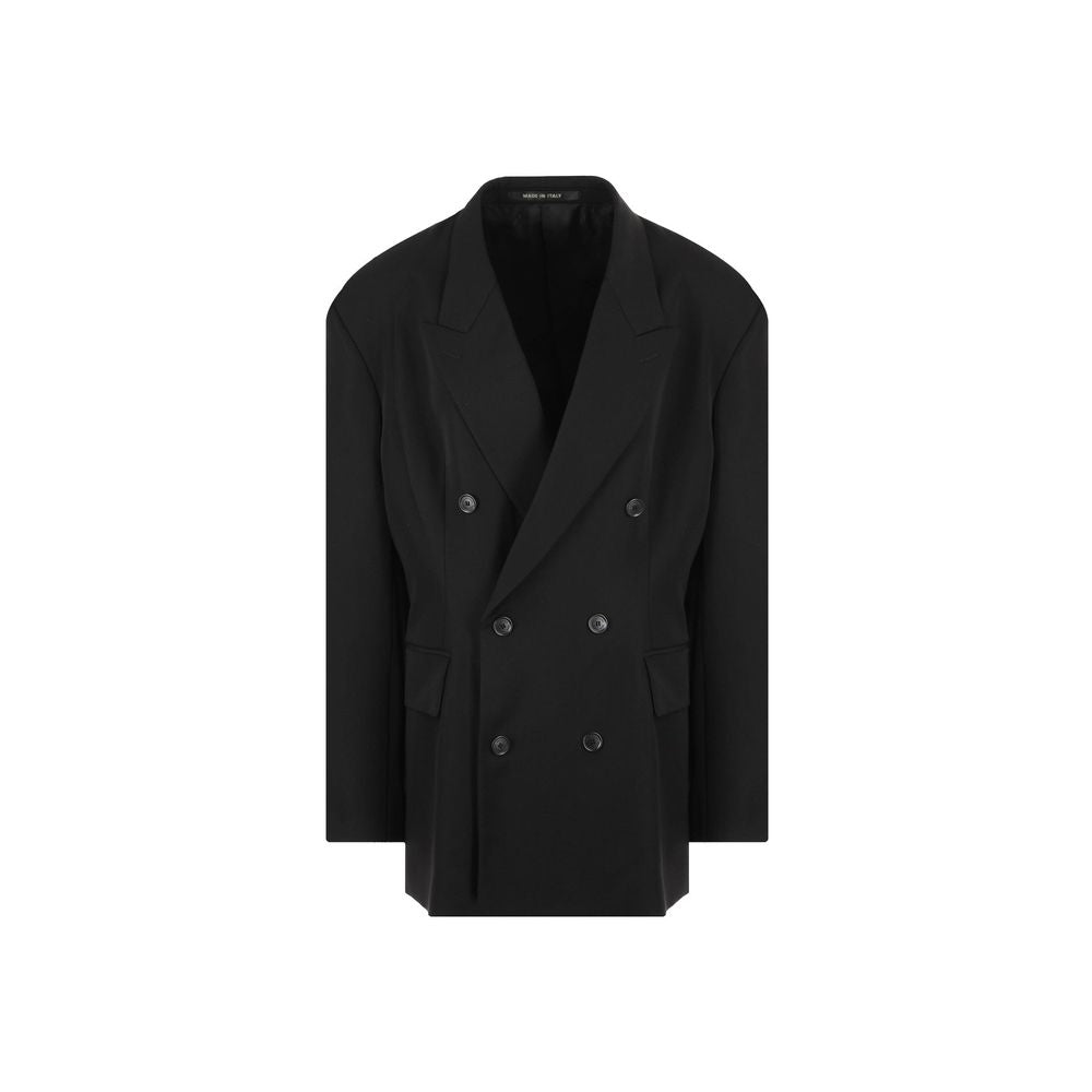 Balenciaga Black Wool Women's Jacket