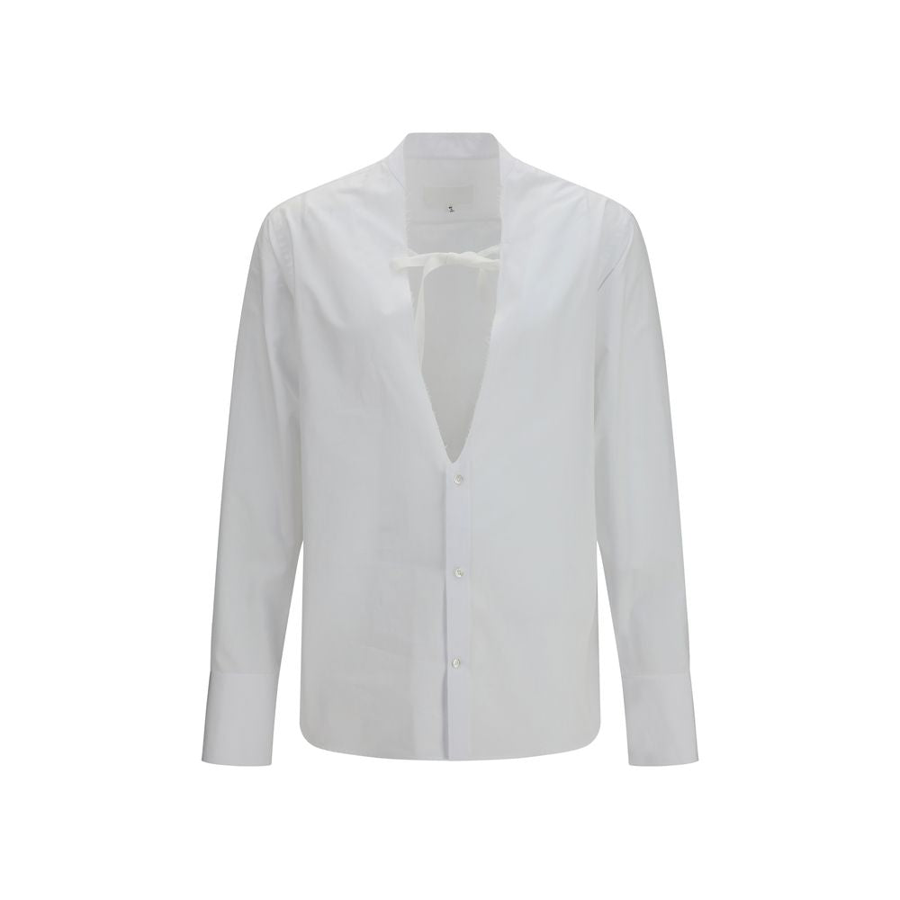 Maison Margiela White Cotton Men's Shirt