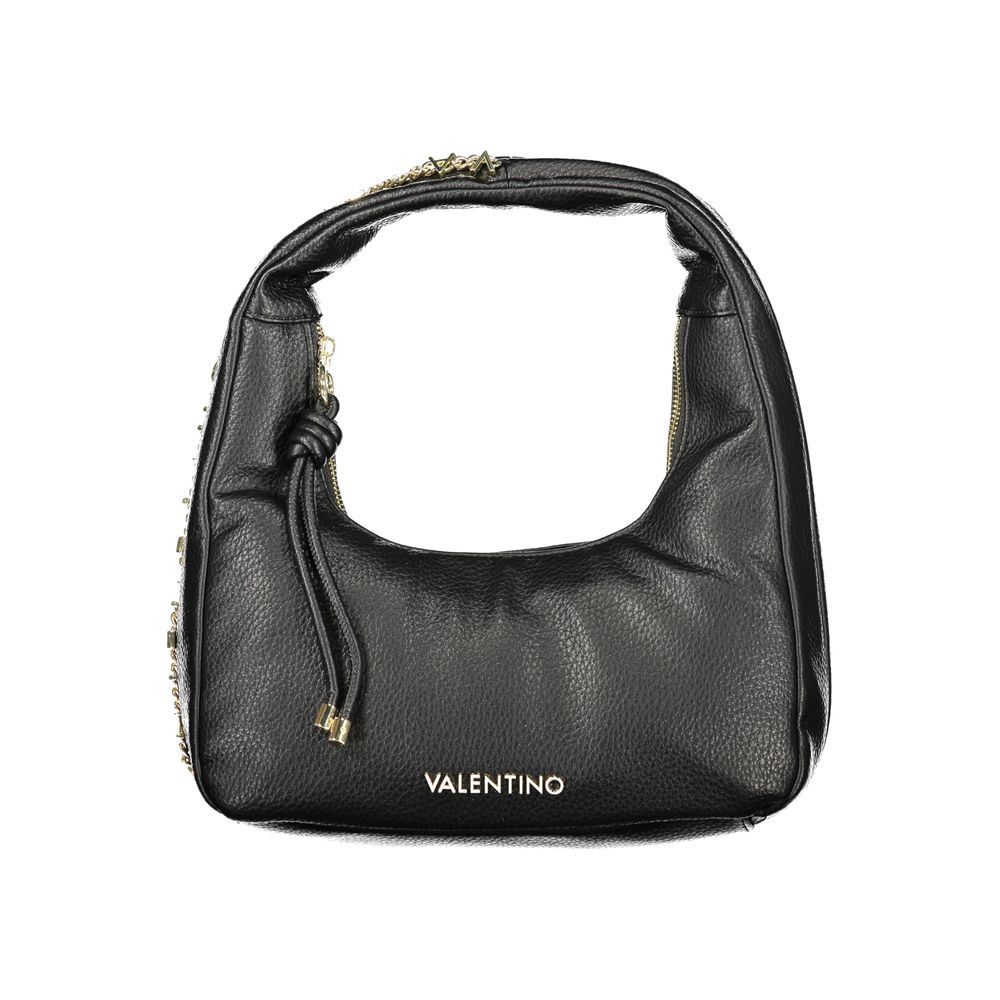 Mario Valentino Black Polyurethane Women's Women's Bag