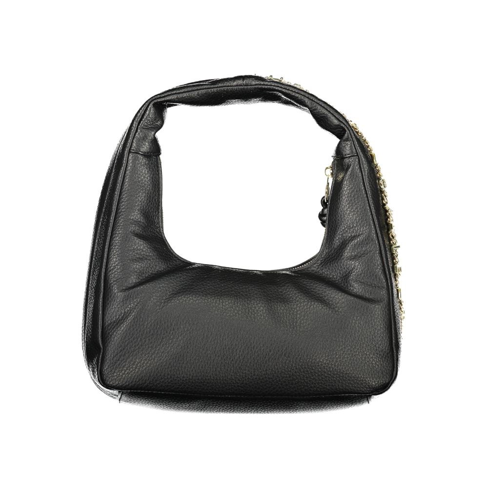 Mario Valentino Black Polyurethane Women's Women's Bag