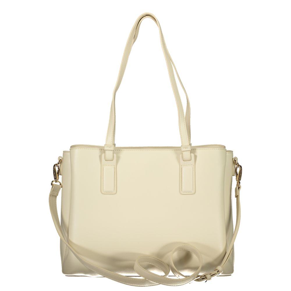 Mario Valentino Beige Polyurethane Women's Women's Bag