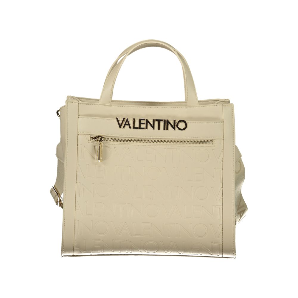 Mario Valentino Beige Polyurethane Women's Women's Bag