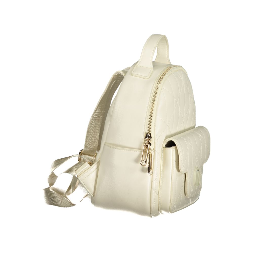 Mario Valentino Bianco Polyurethane Women's Women's Backpack