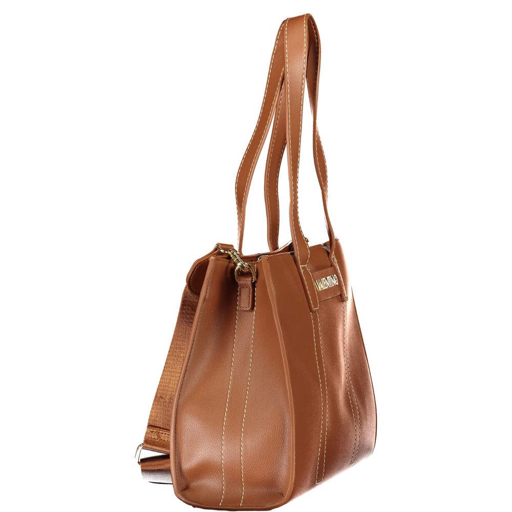 Mario Valentino Brown Polyurethane Women's Women's Bag