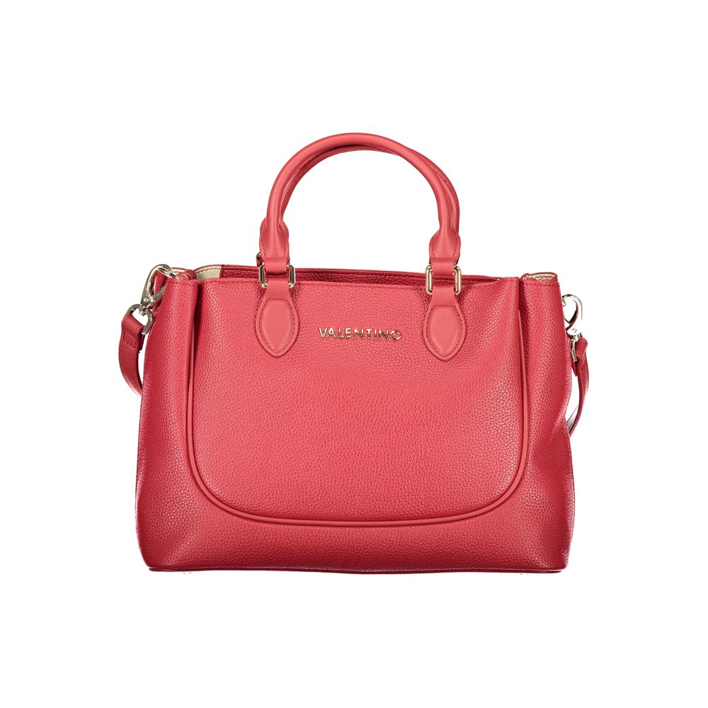 Mario Valentino Rosso Poliuretano Donna Bag With Handles and Protective Women's Features