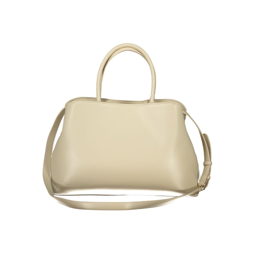 Mario Valentino Beige Polyurethane Women's Women's Bag