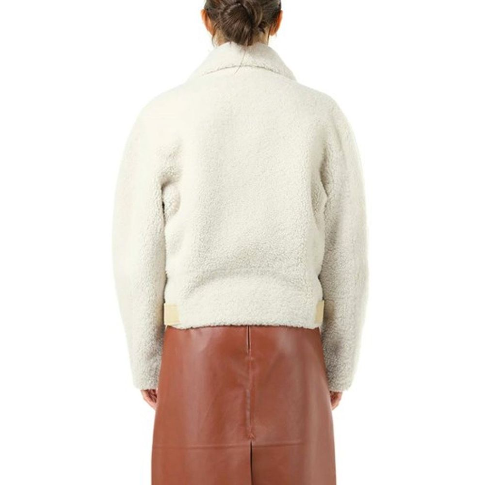 Chloé Beige Polyester Full-Length Women's Jacket