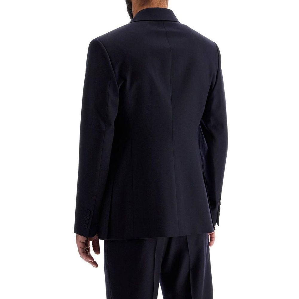 Dior Blue Virgin Wool Men's Blazer
