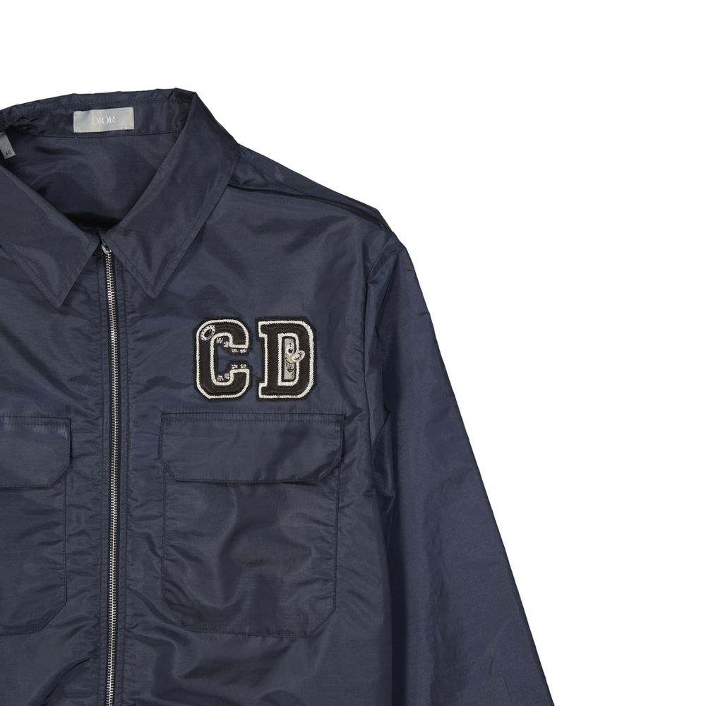 Dior Blue Polyamide Men's Jacket