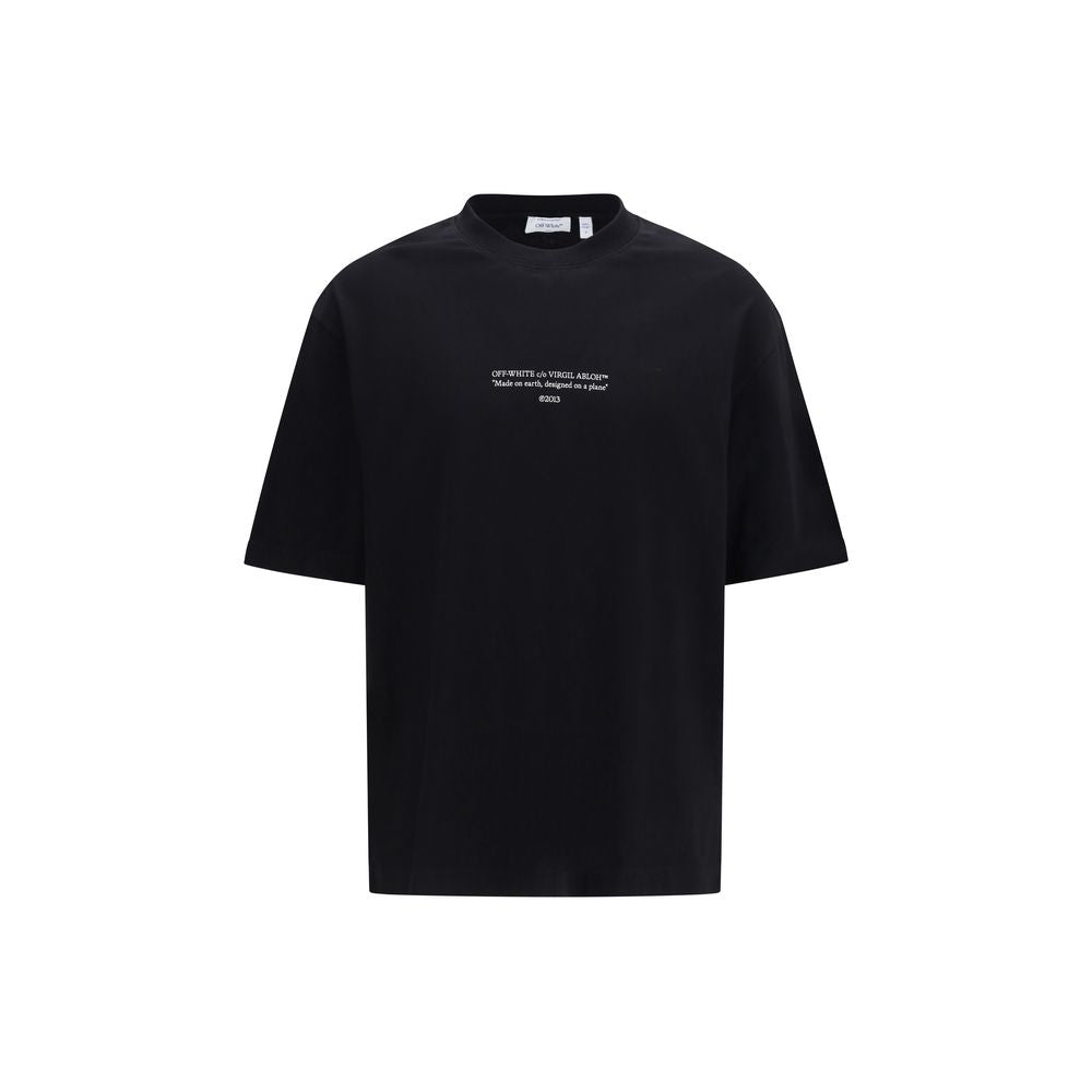 Off-White Black Cotton Men's Sportswear