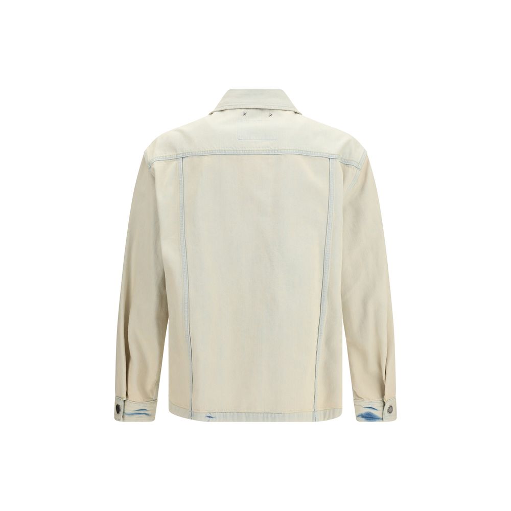 Golden Goose Beige Cotton Denim Men's Jacket