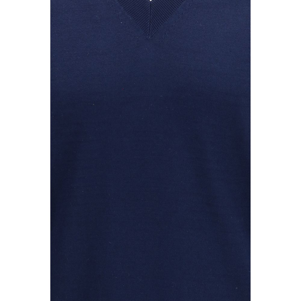 Prada Blue Cotton Men's Sweatshirt