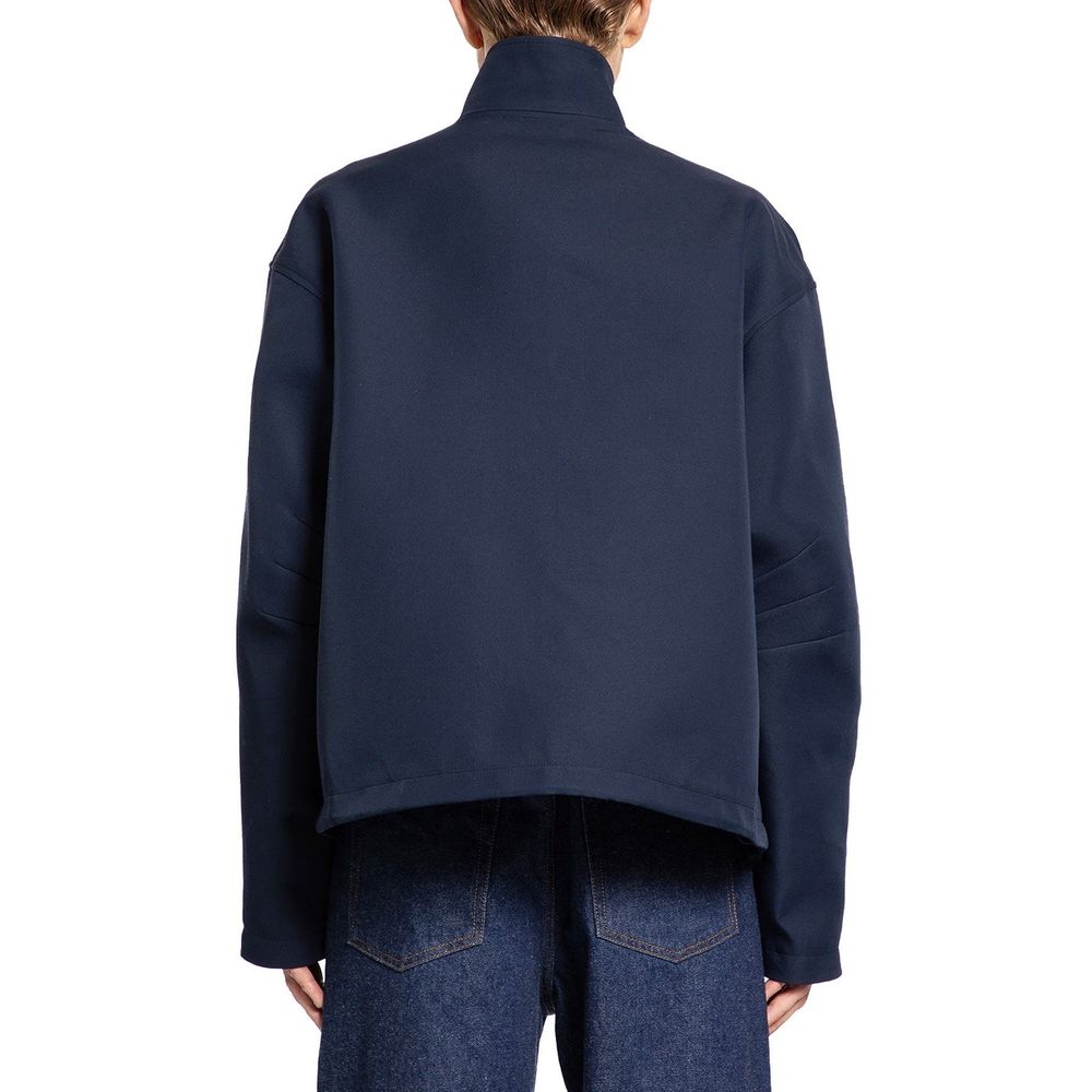 Gucci Blue Marabou Full-Length Men's Jacket