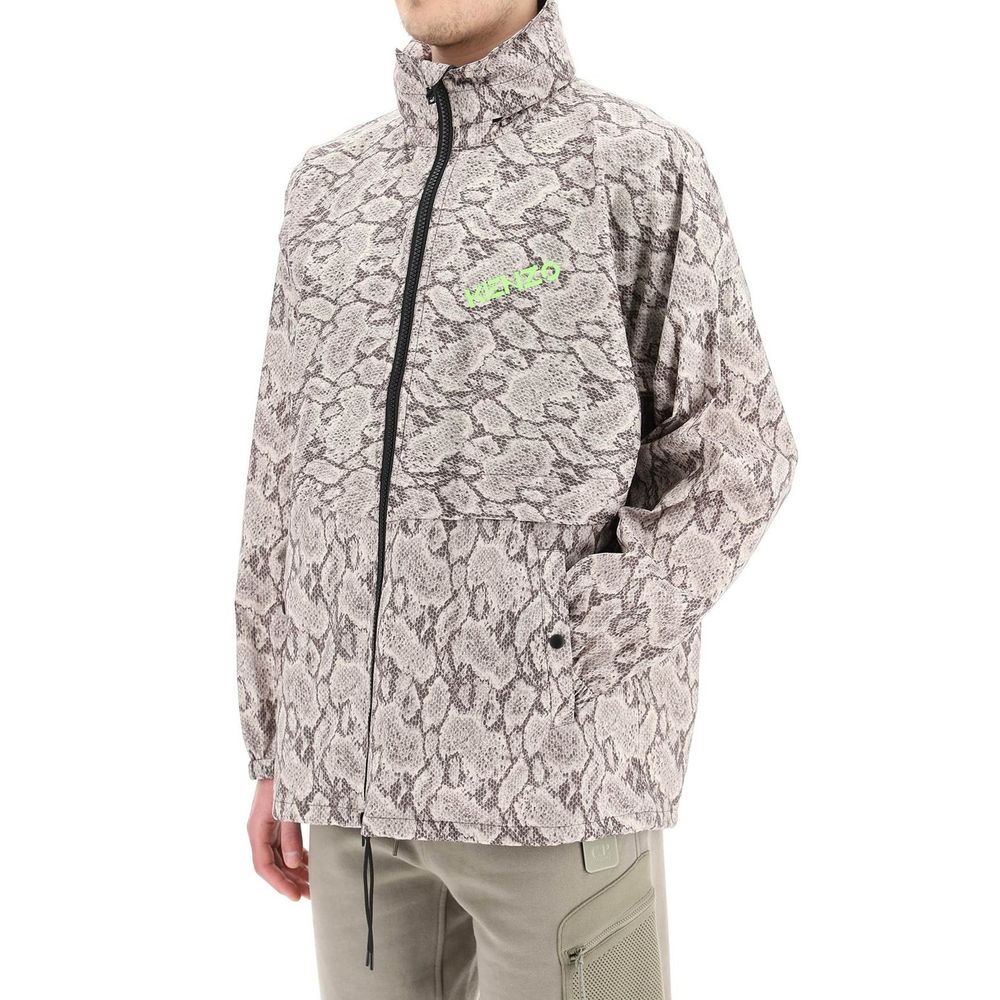 Kenzo Beige Polyester Shell Men's Jacket