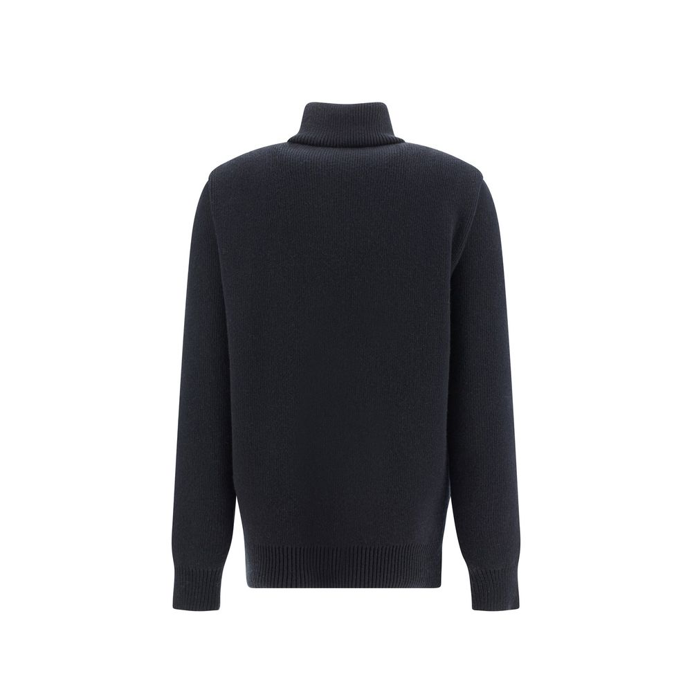 Loewe Black Lamb Fur Full-Length Women's Jacket