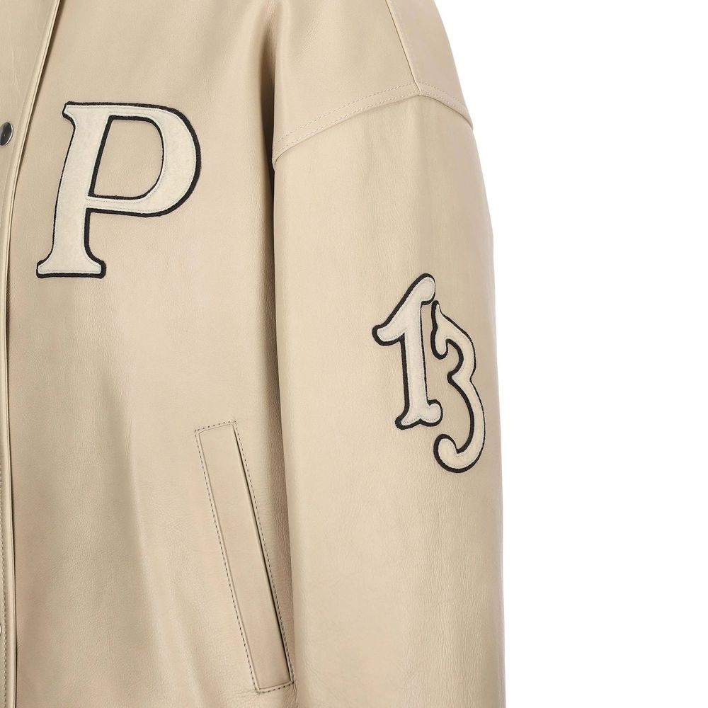 Prada Beige Calfskin Women's Bomber