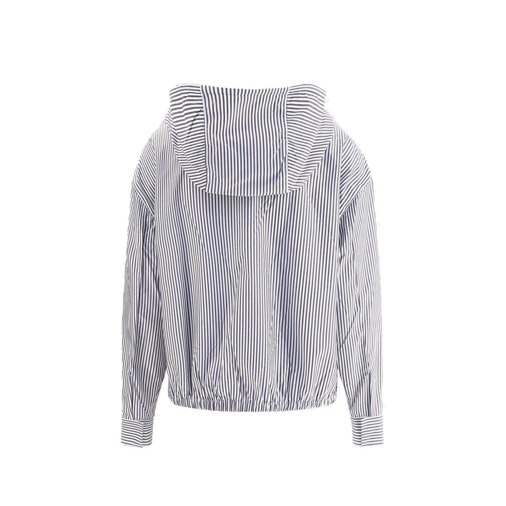Prada Blue Polyamide Shell Women's Jacket