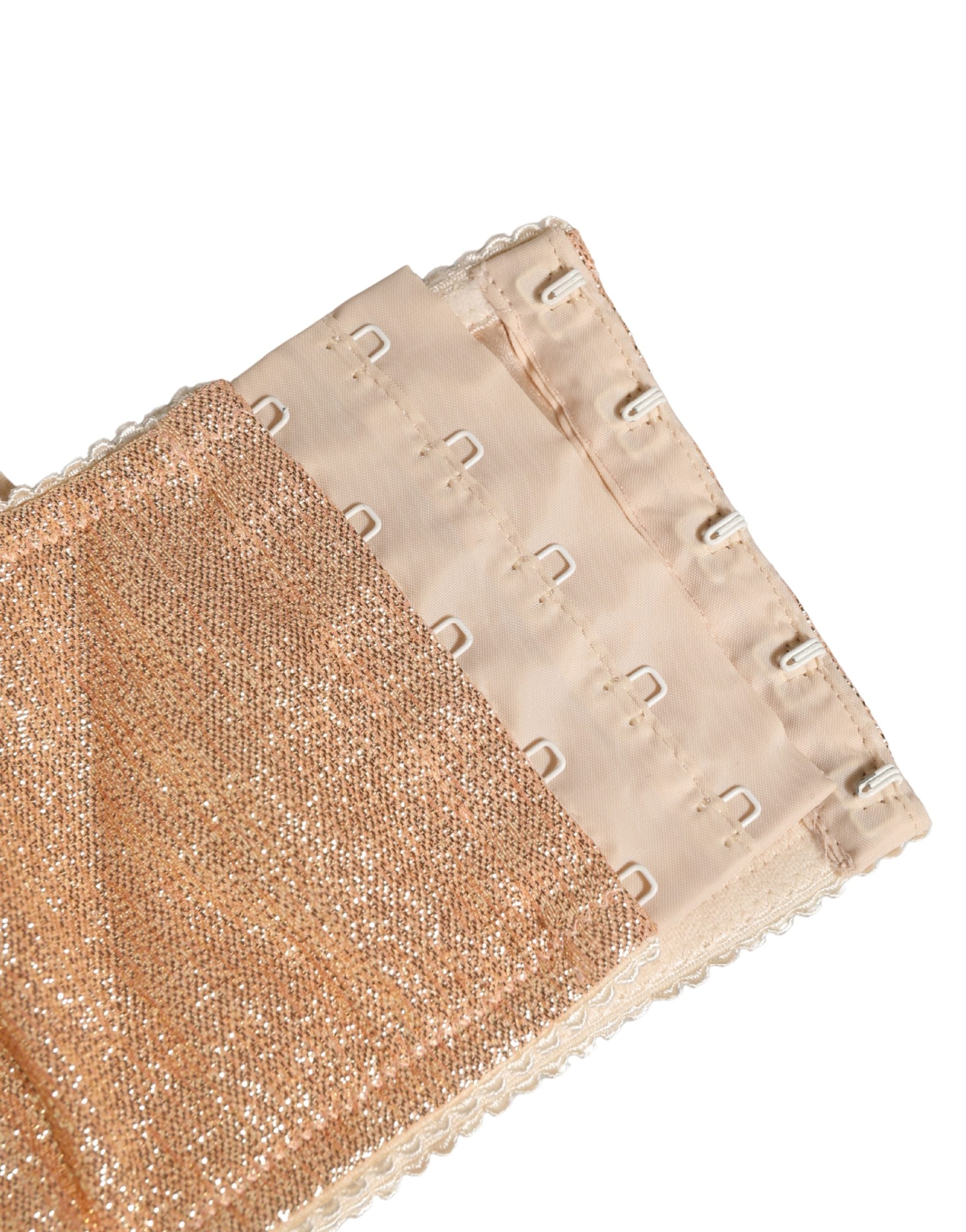 Dolce & Gabbana Beige Semi-Pad Underwire Balconette Bra Women's Underwear
