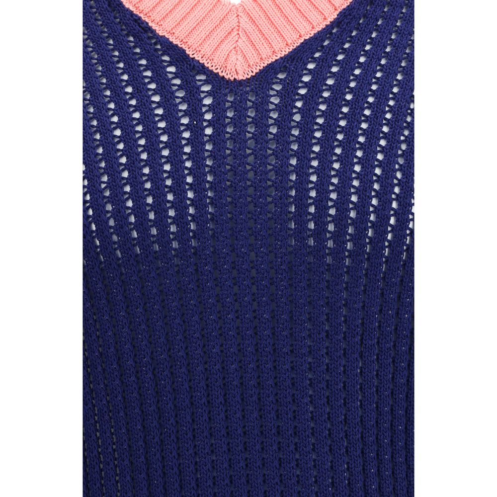 Fendi Blue Cotton Men's Sweatshirt