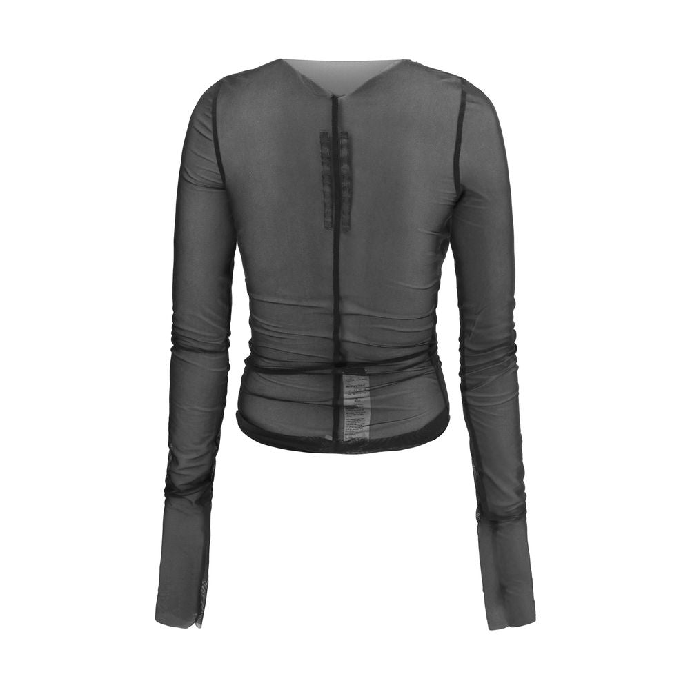 Rick Owens Black Nylon Women's Blouse