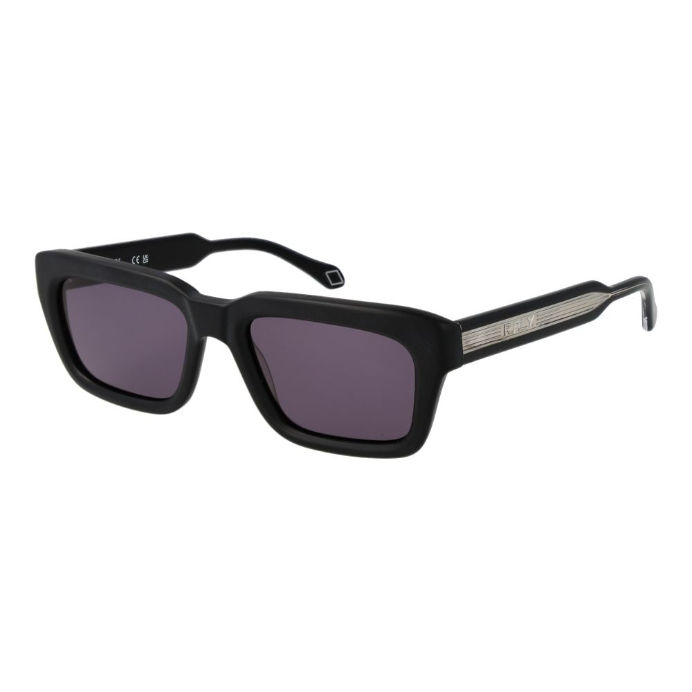 Replay Black Plastic Men's Sunglasses