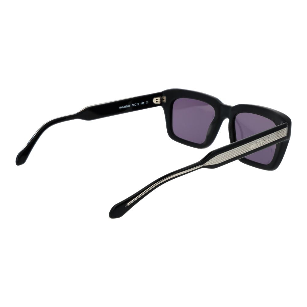 Replay Black Plastic Men's Sunglasses