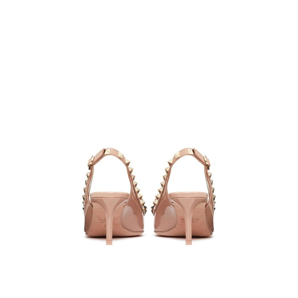 Valentino Garavani Beige Calfskin High Heel Women's Pumps