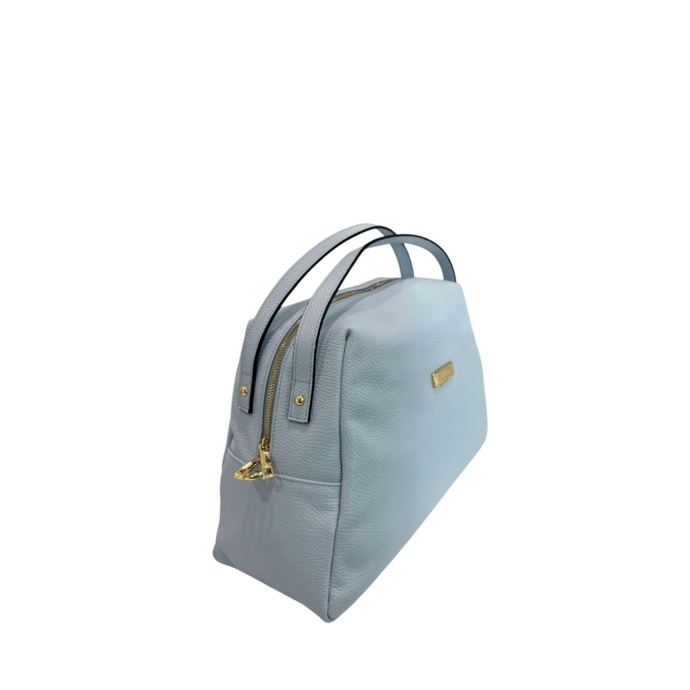 Baldinini Trend Blue Leather Women Women's Bag