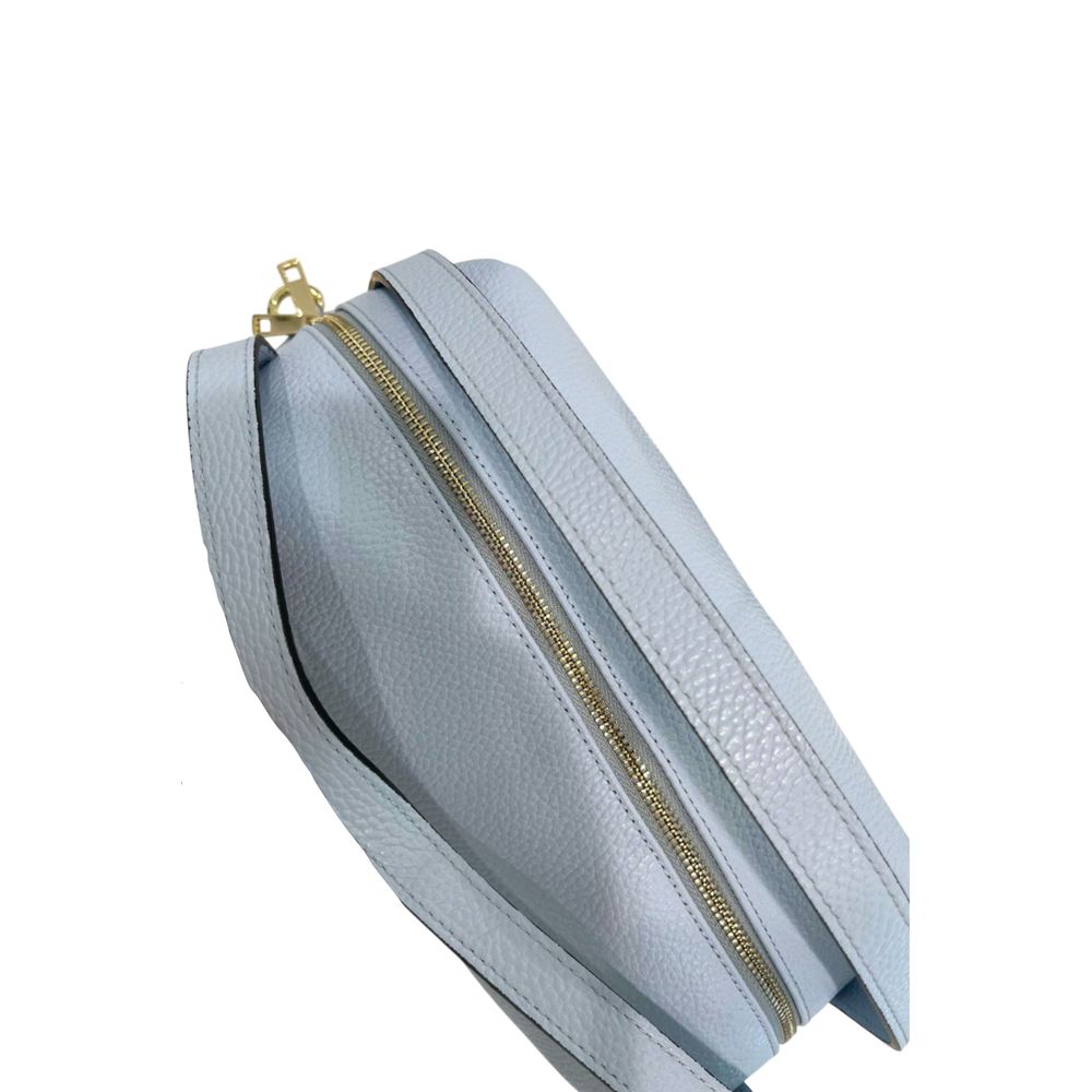 Baldinini Trend Blue Leather Women Women's Bag