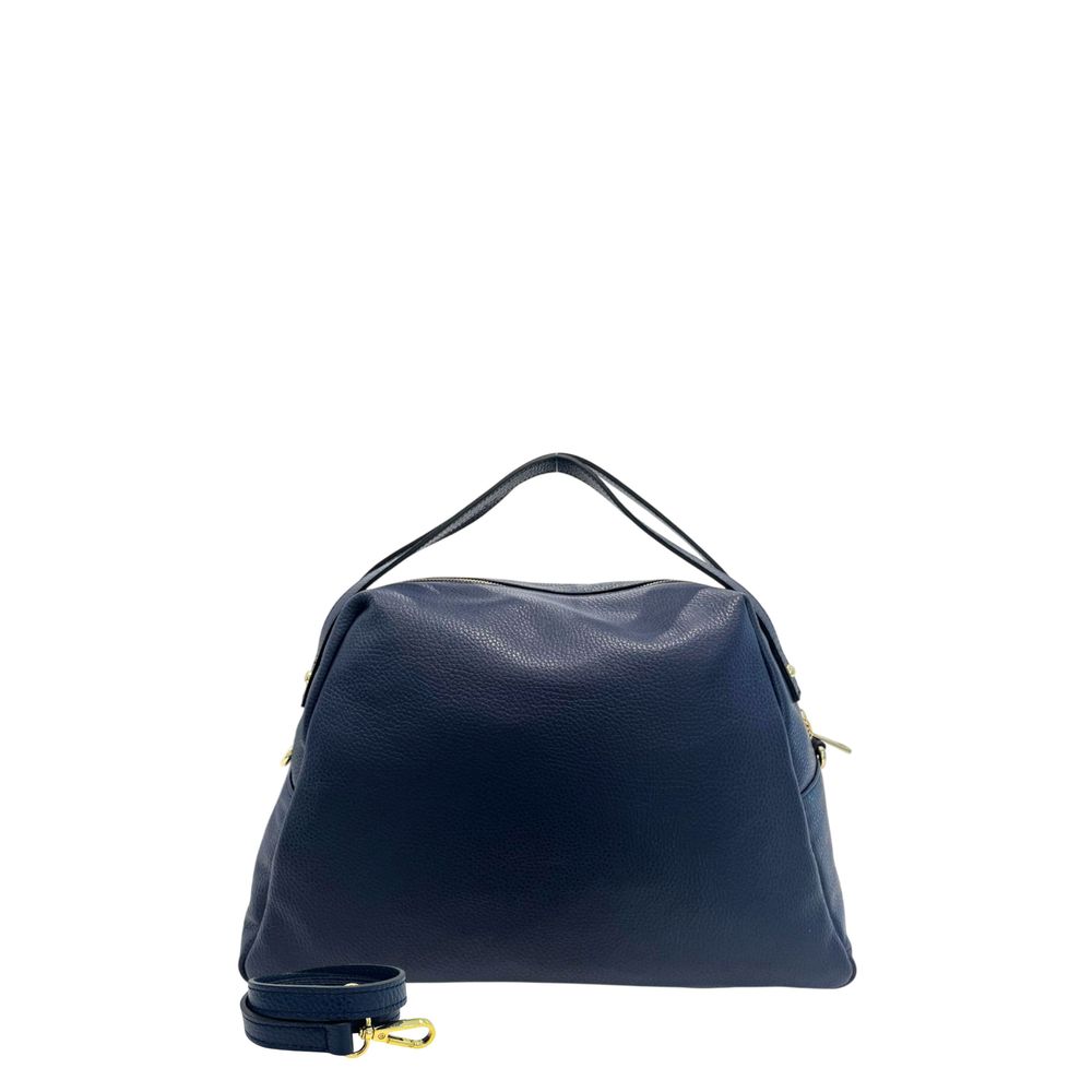 Baldinini Trend Blue Leather Women Women's Bag