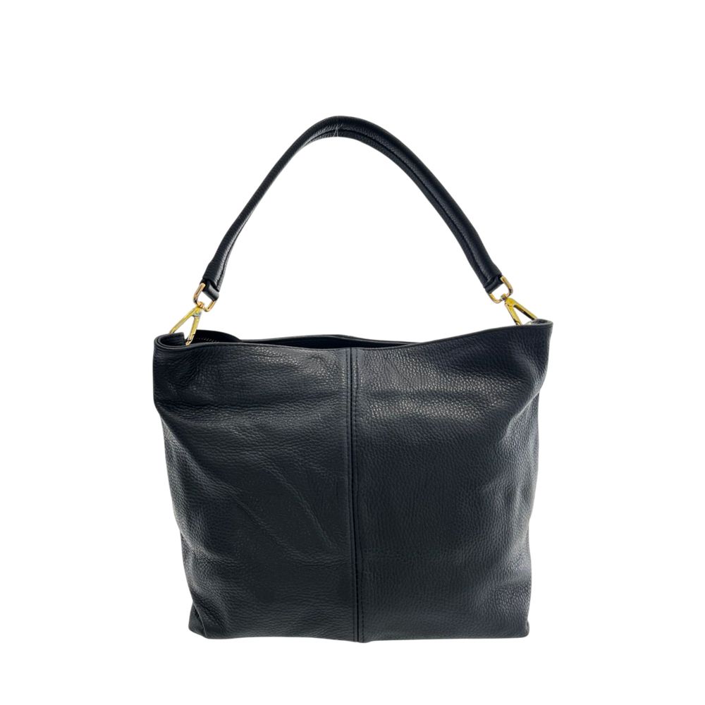 Baldinini Trend Black Leather Women Women's Bag
