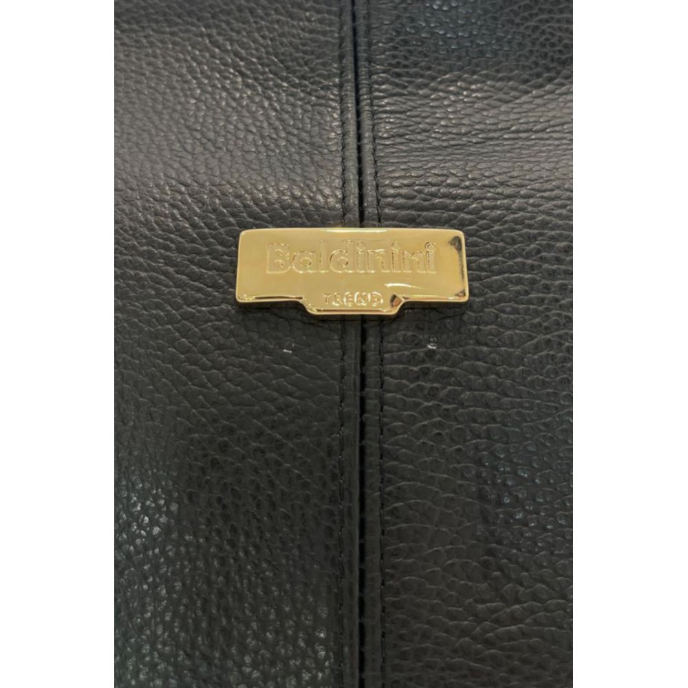 Baldinini Trend Black Leather Women Women's Bag