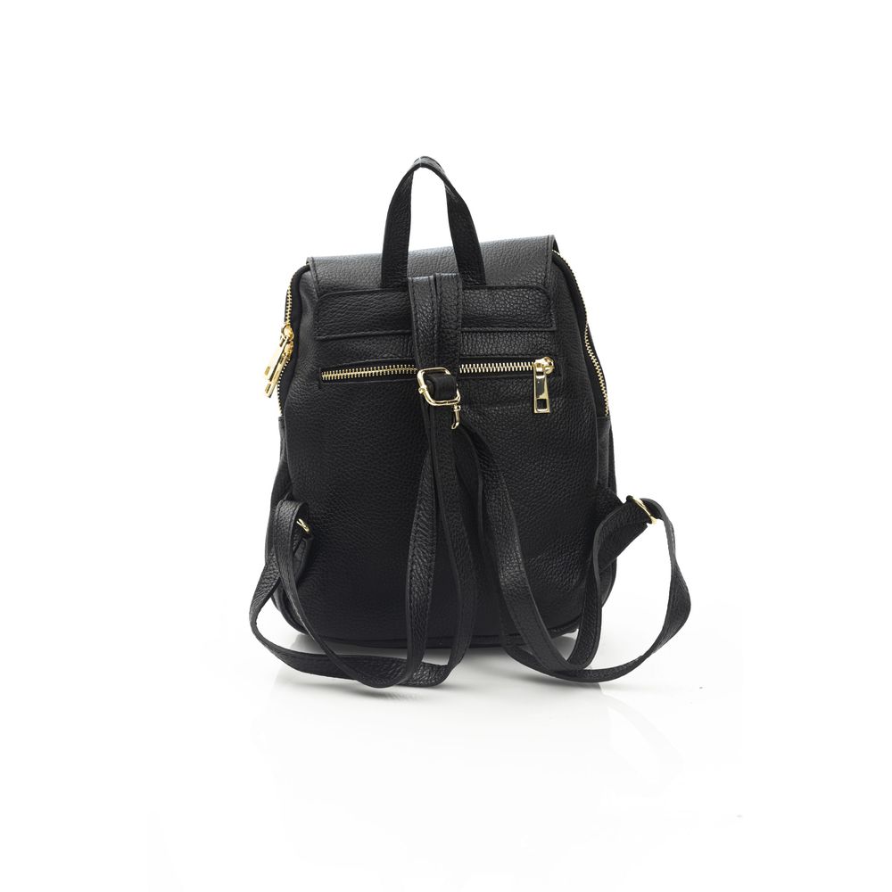 Baldinini Trend Black Leather Women Women's Bag