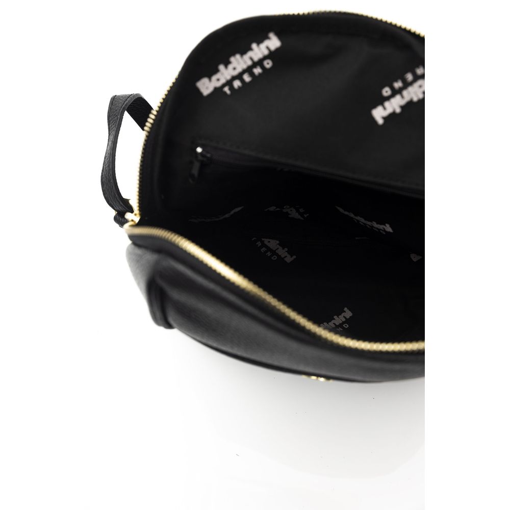 Baldinini Trend Black Leather Women Women's Bag