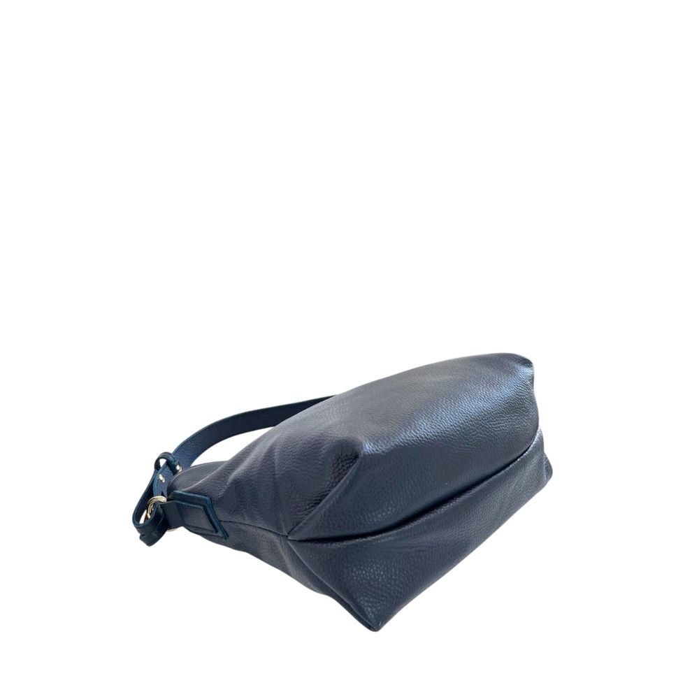 Baldinini Trend Blue Cowhide Leather Women Shoulder Women's Bag