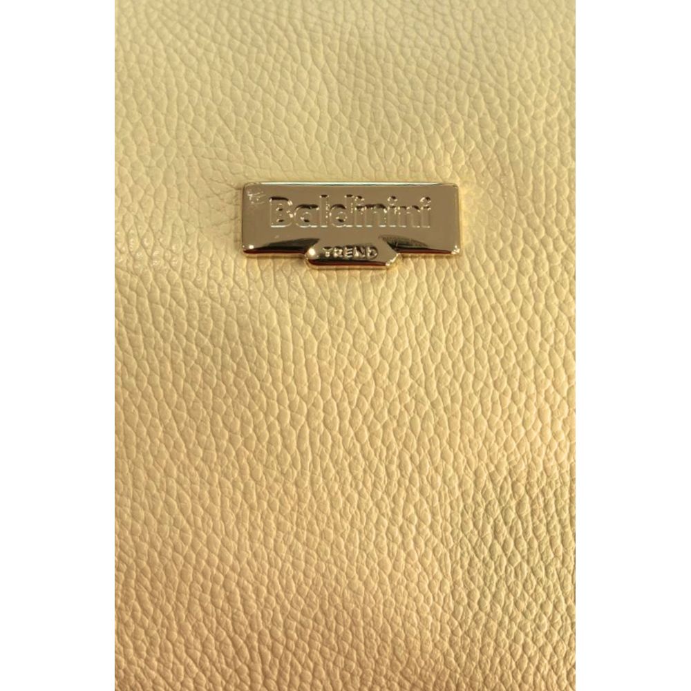 Baldinini Trend Yellow Leather Women Women's Bag