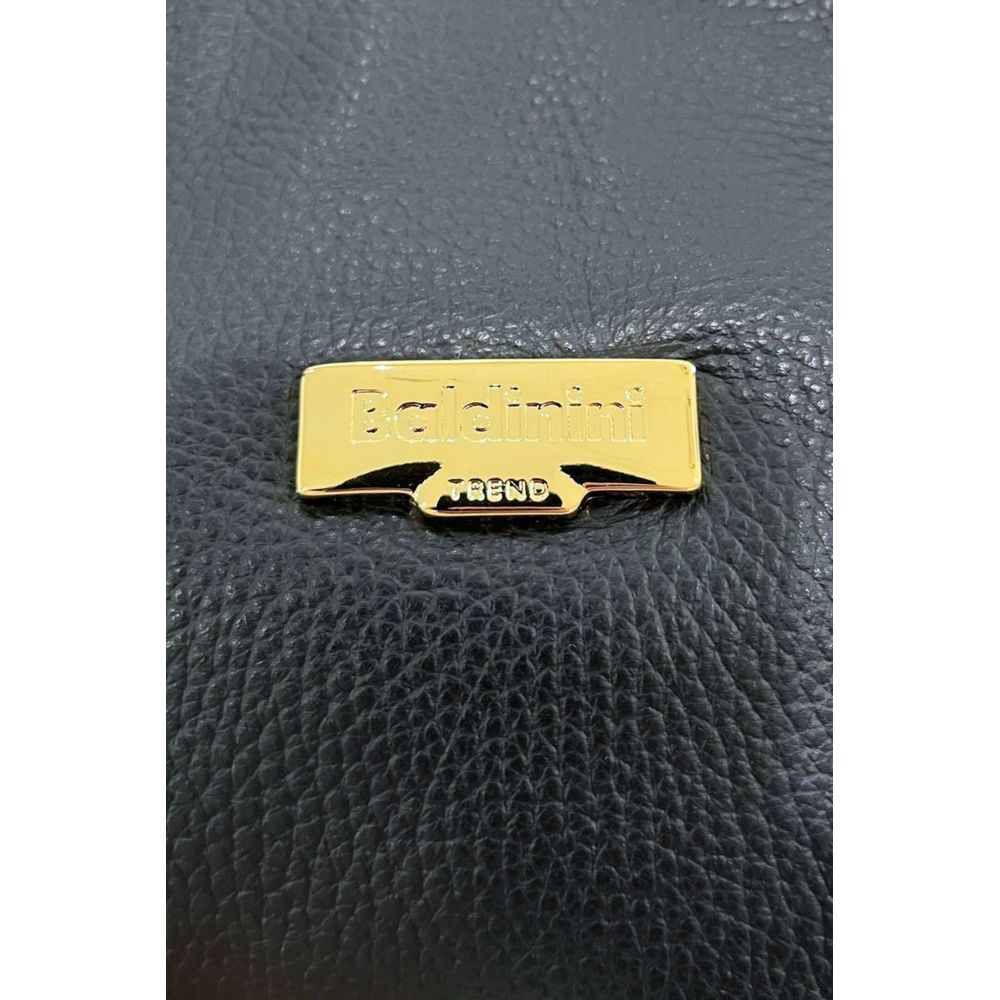 Baldinini Trend Blue Cowhide Leather Women Shoulder Women's Bag