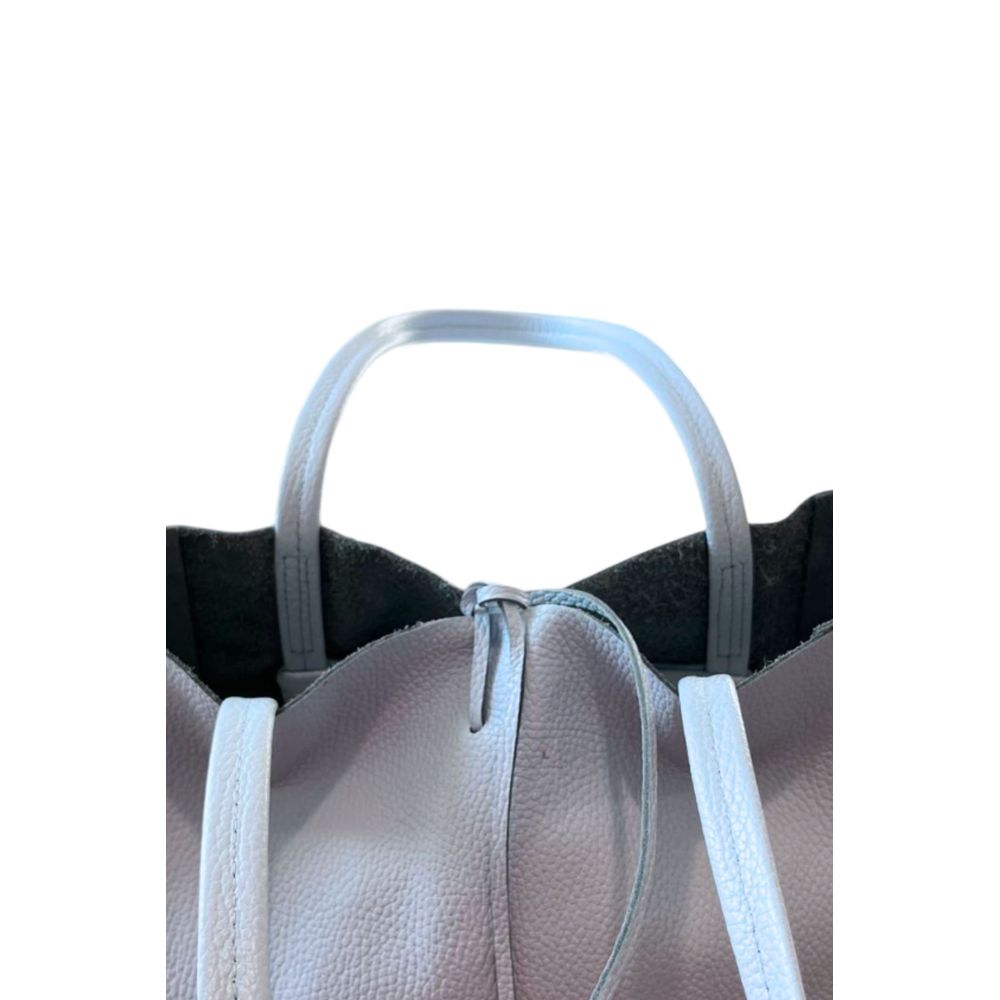 Baldinini Trend Blue Cowhide Clutch Women's Bag