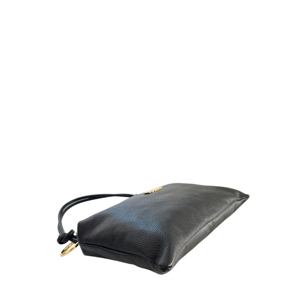 Baldinini Trend Black Leather Women Women's Bag