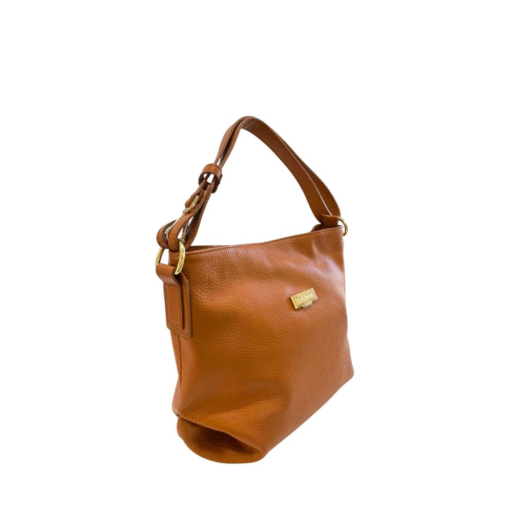 Baldinini Trend Brown Leather Women Shoulder Women's Bag
