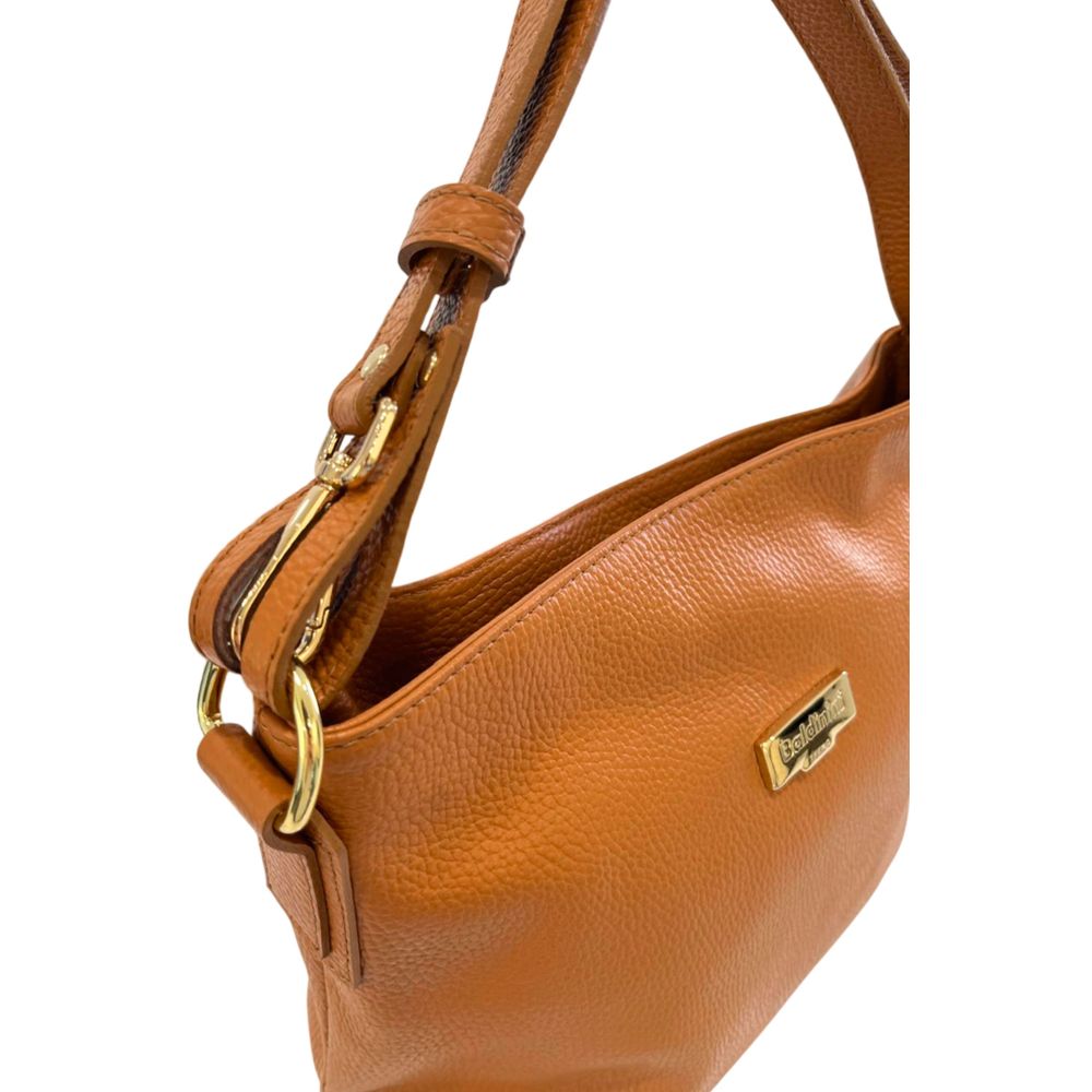 Baldinini Trend Brown Leather Women Shoulder Women's Bag