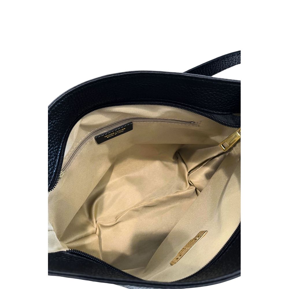 Baldinini Trend Black Leather Women Shoulder Women's Bag