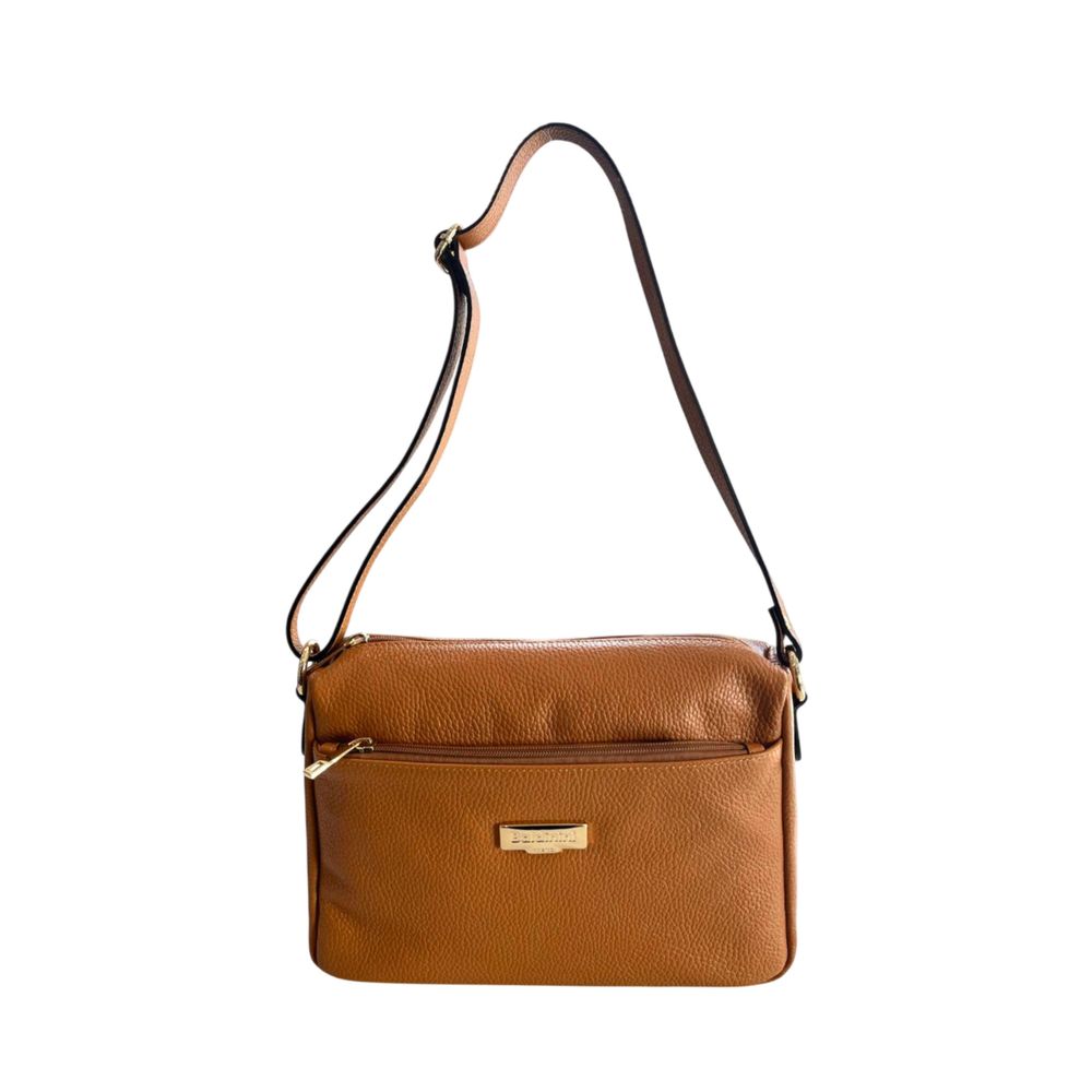 Baldinini Trend Brown Leather Women Crossbody Women's Bag